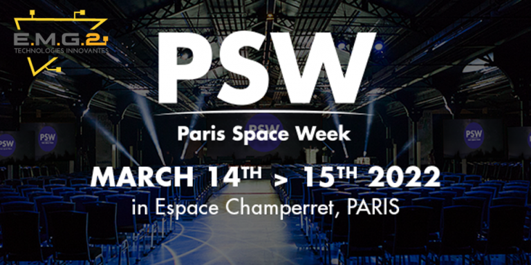 EMG2 au salon Paris Space Week