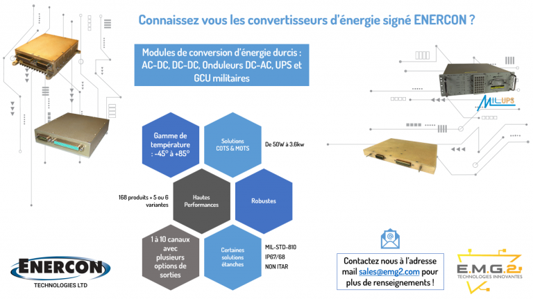 Les convertisseurs d&rsquo;énergie signé ENERCON