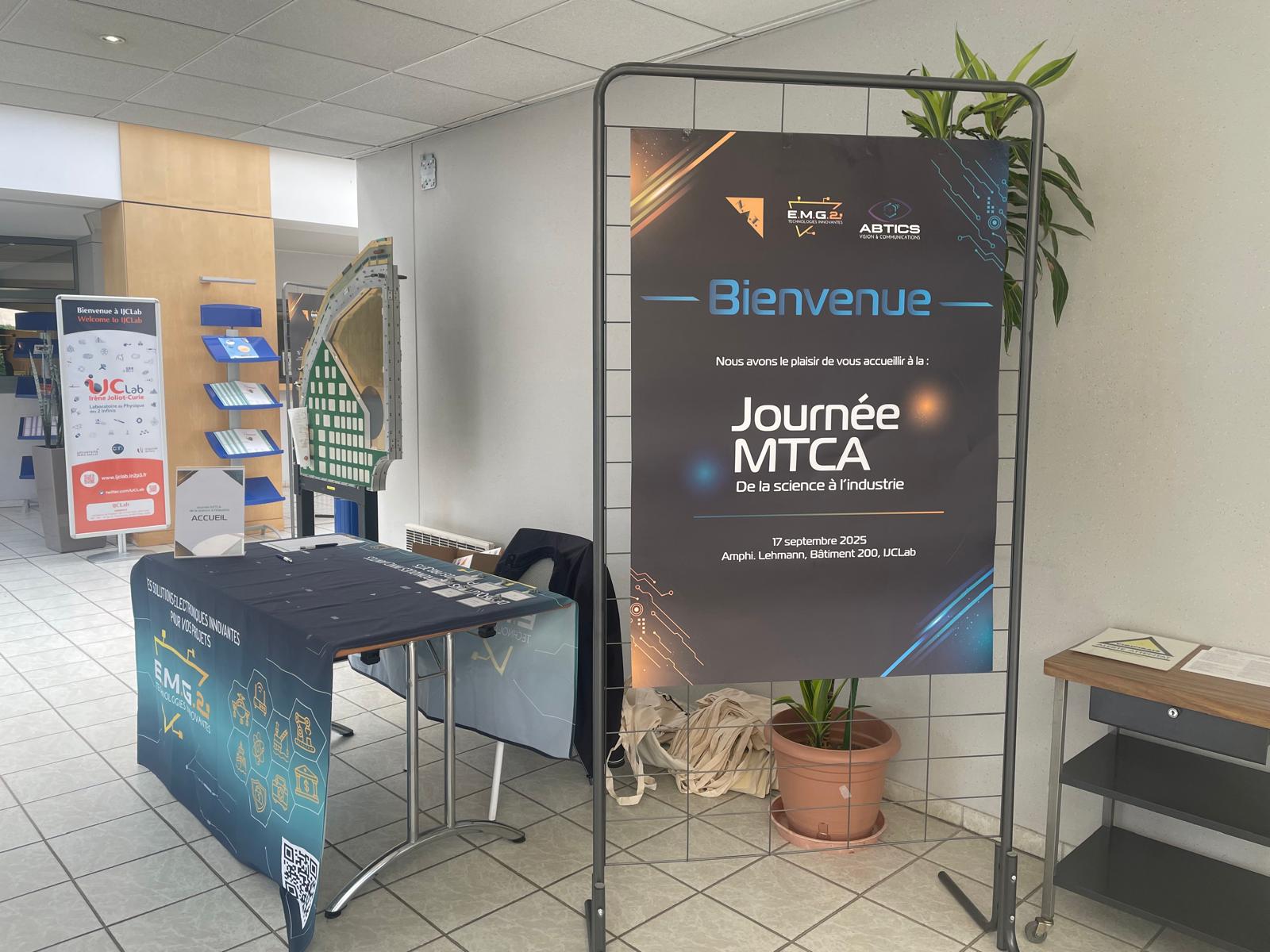 Accueil des participants lors de la Journée MTCA