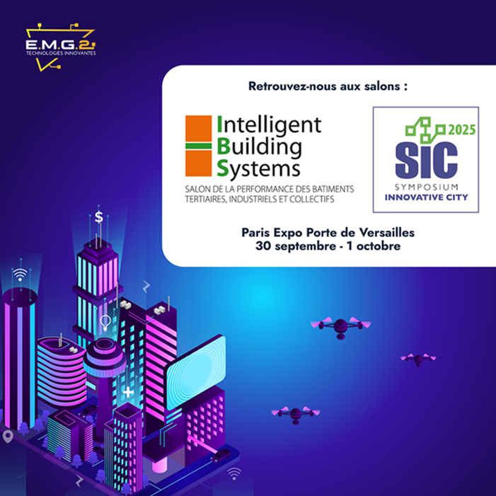 EMG2 sera aux salons IBS & SIC, du 30 septembre au 1 octobre à Paris Expo Portes de Versailles