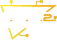 Logo EMG2 avec texte blanc