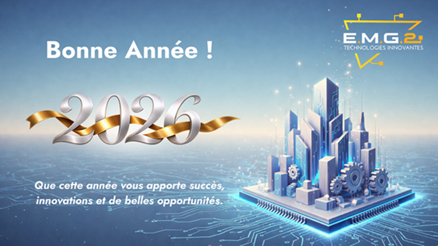 EMG2 vous souhaite une bonne année 2026
